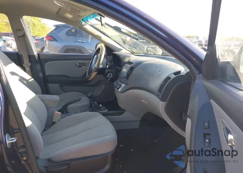 2010 Hyundai Elantra Blue из США, поврежденный, VIN KMHDU4AD0AU980415